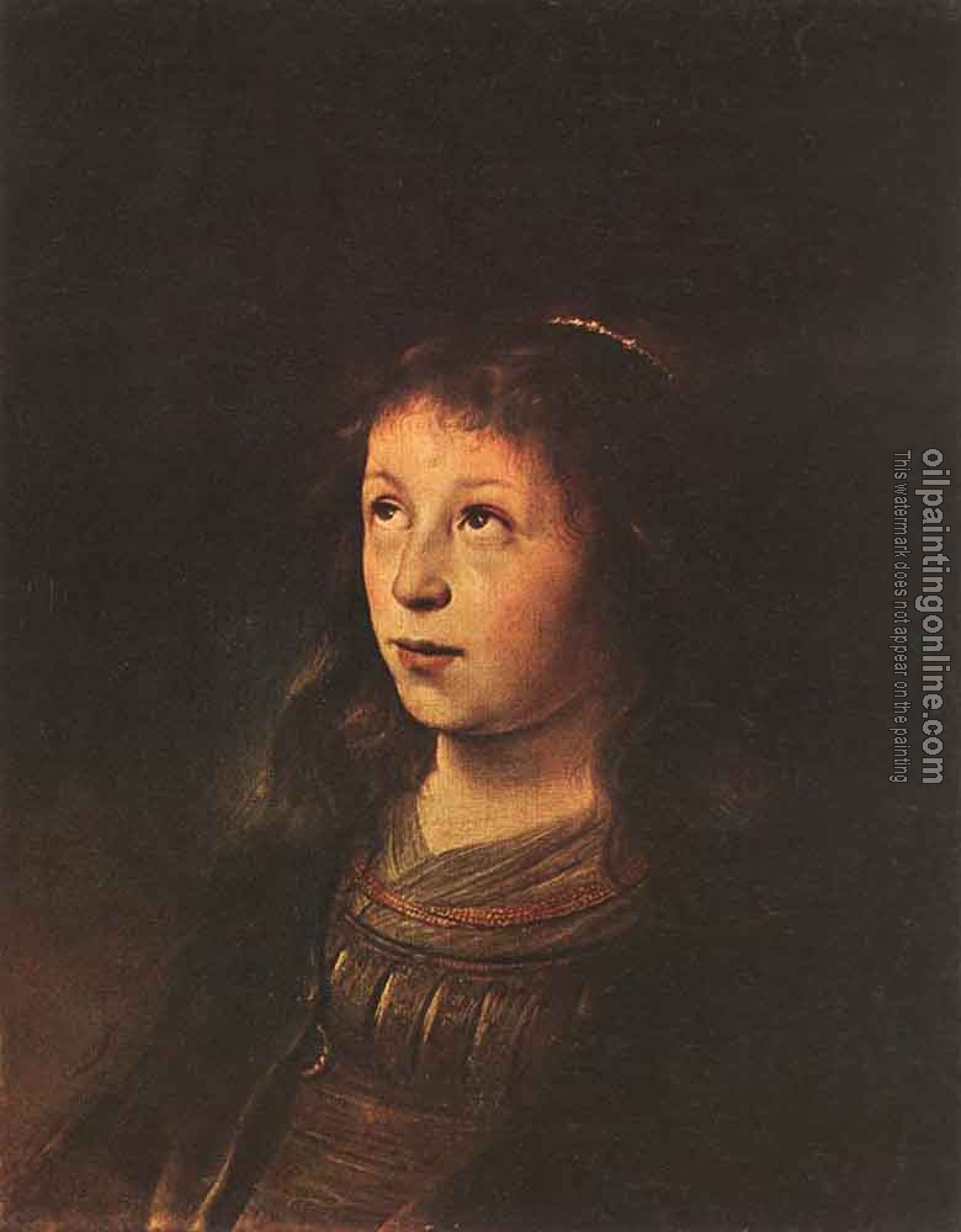 Jan Lievens - Portrait Of A Girl